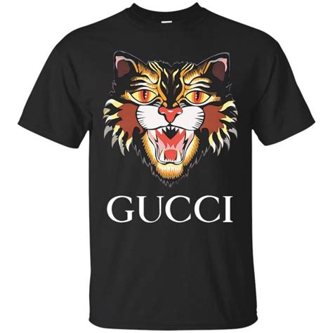 gucci tiger shirt replica|angry cat t shirt gucci.